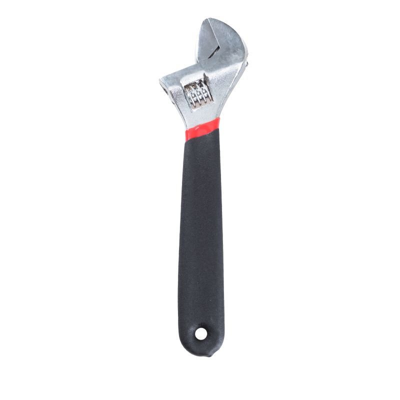 ADJUSTABLE WRENCH WITH DIPPING HANDLE