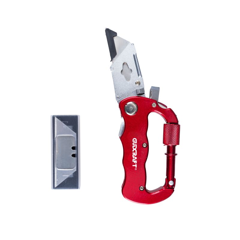 CARABINER MULTITOOL KNIFE WITH FIVE BLADES-1